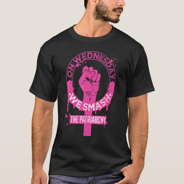 På onsdagar saboterar vi Högerna för patriarkatets T Shirt (Framsida)