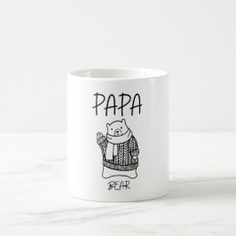 Pa-pa-björn Kaffemugg