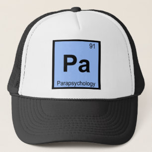 Pa - Parapsykologisk kemi Periodic Bord Truckerkeps