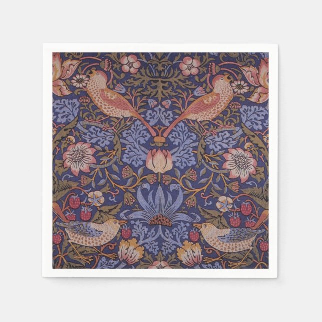 På persiska Garden Cocktail Napkins Pappersservett (Framsidan)