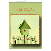 På Picket Fence Hälsning Gard