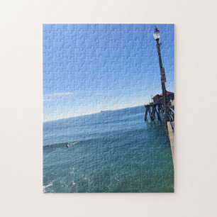På Pier, Huntington Beach, Kalifornien Pussel