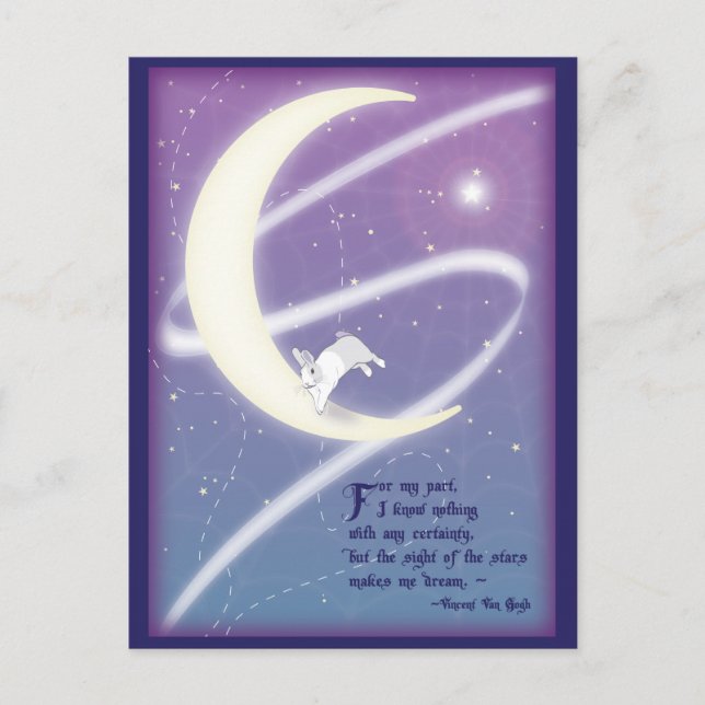 PÅ PLATS I COSMOS VYKORT (Framsida)