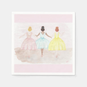 På Point Ballet-dansare Pappersservett