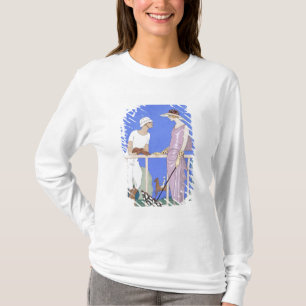 På poloen 1920-29 (pochoirtrycket) tee