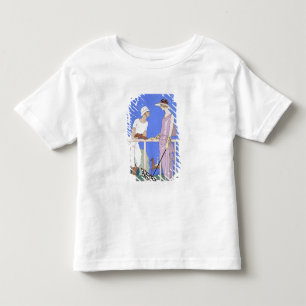 På poloen 1920-29 (pochoirtrycket) tee