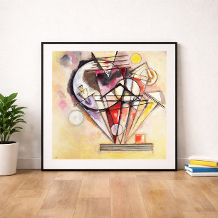 På punkterna av Wassily Kandinsky Poster