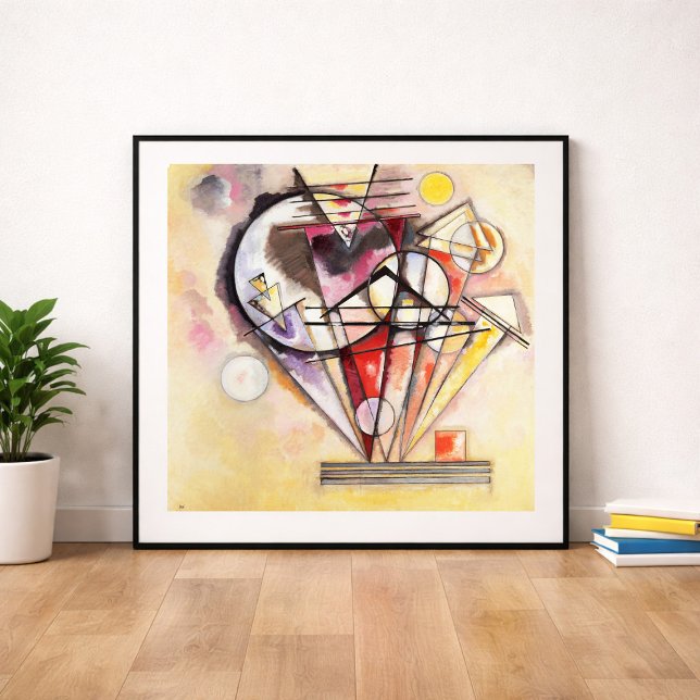 På punkterna av Wassily Kandinsky Poster (Skapare uppladdad)