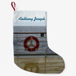 På räckeanpassningsbar liten julstrumpa