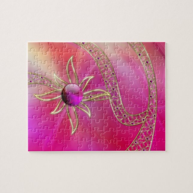 På radiant Splendor Puzzle Pussel (Horisontell)