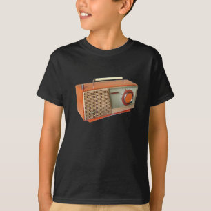 På radiosände skjortan t-shirt