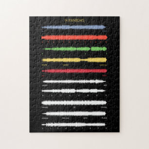 På Rainbows Soundwave Art Puzzle Pussel