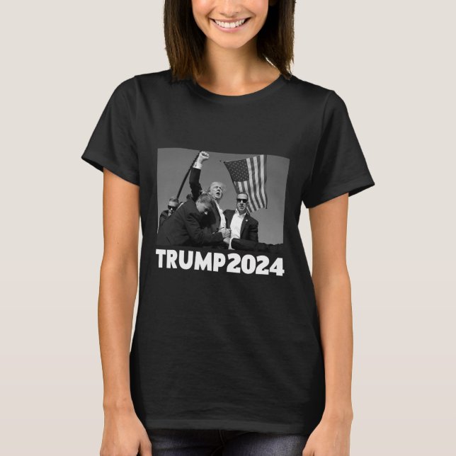 Pa Rally Pennsylvania Rally Trump 2024 2 T Shirt (Framsida)