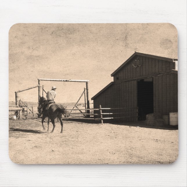 På ranchen musmatta (Framsidan)