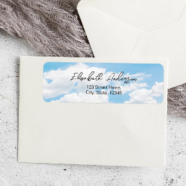 På Returadress av molntyp 9-Möhippa Etikett