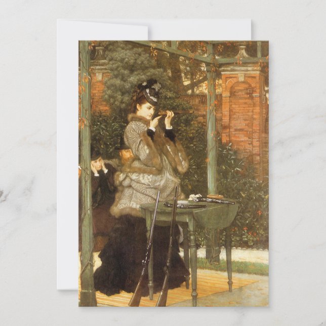 På Rifle-området av James Tissot, Vintage Art (Framsida)