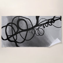 På rutnätet: Abstrakt Grått, svartvitt