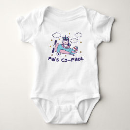 Pa:s andrepilot - Enhörningsflygplan T Shirt