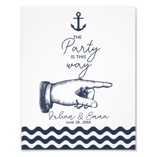 På så sätt undertecknar du höger bröllop fototryck