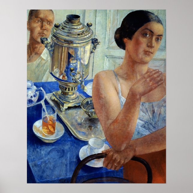 På Samovar, 1926 Poster (Framsidan)