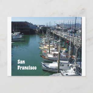 På San Francisco Docks Scenia Photograph Vykort