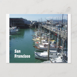 På San Francisco Docks Scenia Photograph Vykort