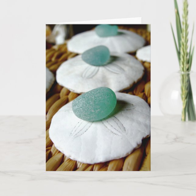 På Sandhälsningkortet Kort (Framsida)