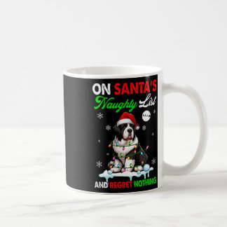 På Santa's Julafton Naughty List beklagar ingentin Kaffemugg
