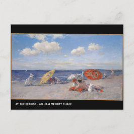 På Seaside William Merritt Chase Vykort