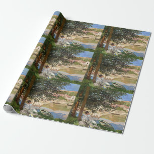 På Seine Bank by Monet Presentpapper