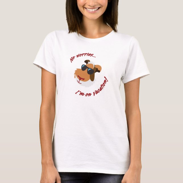 På semester t-shirt (Framsida)