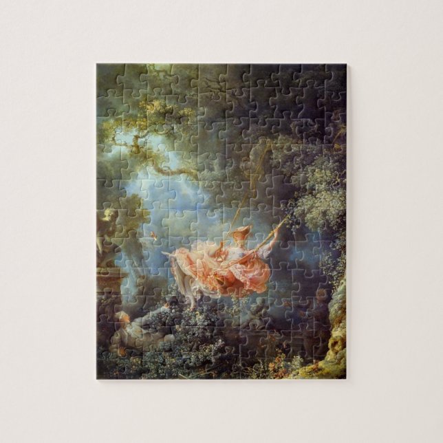 På sidan 1767 av Jean-Honoré Fragonard Pussel (Vertikal)