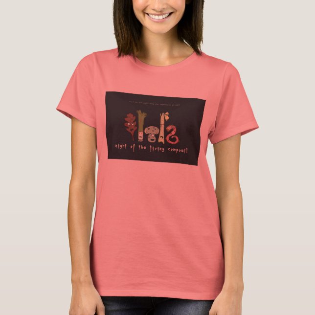 På skjortan! t-shirt (Framsida)