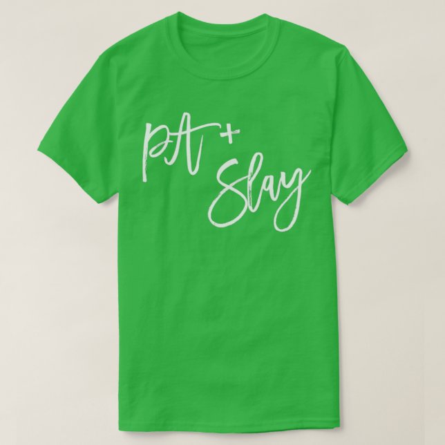 PA Slay in White T Shirt (Design framsida)