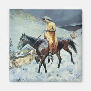 På slingan (olja på kanfas) magnet
