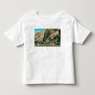 På slingan till Nevada nedgångar pekar glaciäre T Shirt