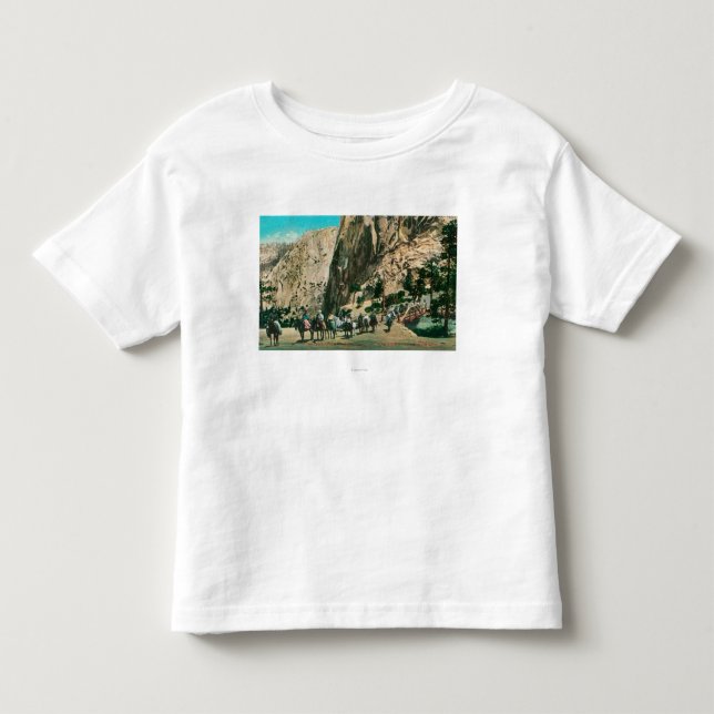 På slingan till Nevada nedgångar pekar glaciären T Shirt (Framsida)