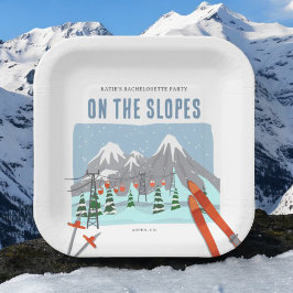 På Slopes Snö ski Bachelorette Helg