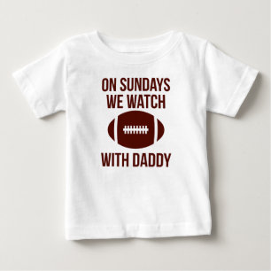 På Söndag tittar vi på fotboll med pappa T Shirt