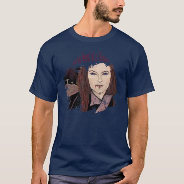 På soulen av en vampyrutslagsplats tee (Framsida)