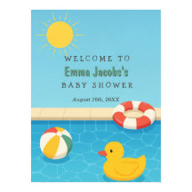 På spanska Stänk är det ett välkomstbesök för Baby