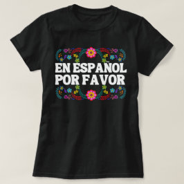 På Spanska Tack , Spansklärare Present Lärare T Shirt