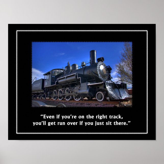 På spår poster (Framsidan)