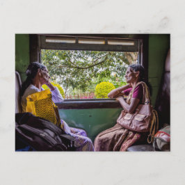 På Sri Lankas tåg Vykort