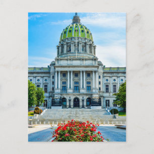 PA State Capitol Vykort