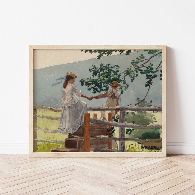På Stile | Winslow Homer Poster (Skapare uppladdad)