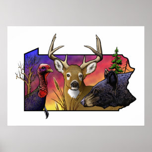 PA Stora speldjur Poster