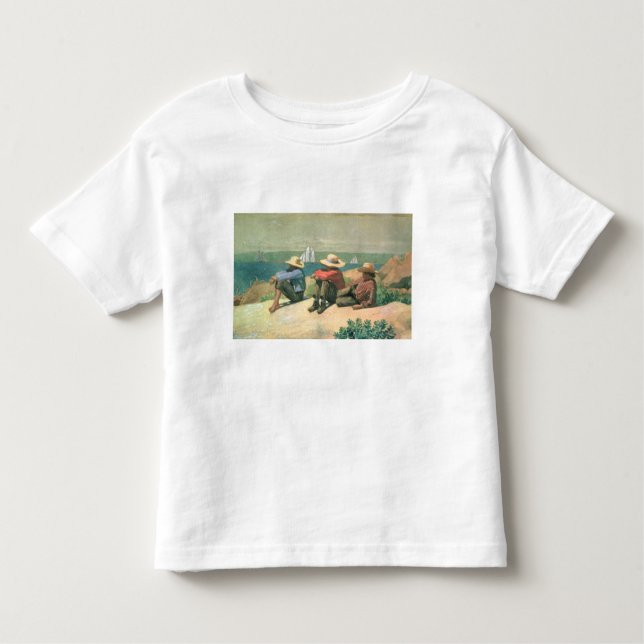 På stranden 1875 (w/c) tee shirt (Framsida)
