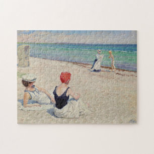 På stranden, Falsterbro Paul Fischer Pussel