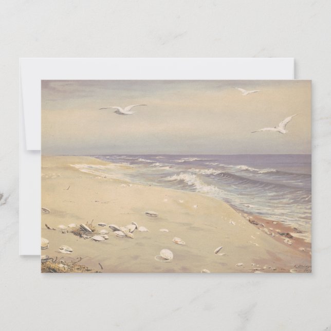 På stranden | Fidelia Bridges (Framsida)